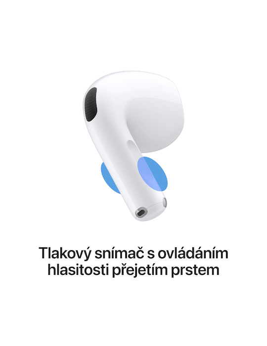Sluchátka Apple AirPods 5 s bezdrátovým nabíjecím pouzdrem, bílá