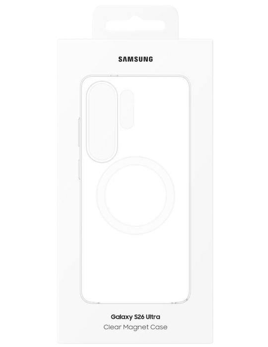 Kryt s magnetickým úchytem pro Samsung Galaxy S26 Ultra, transparent