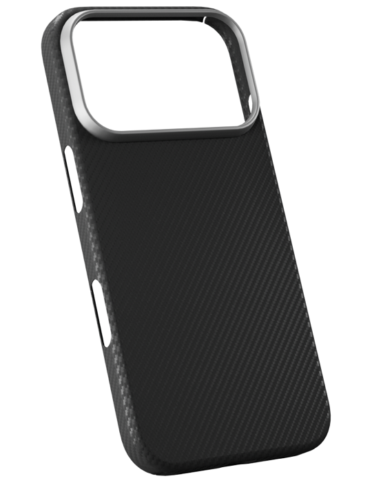 Kryt Epico UNUM SlimAramid Mag+ pro iPhone 17 Pro Max, černá