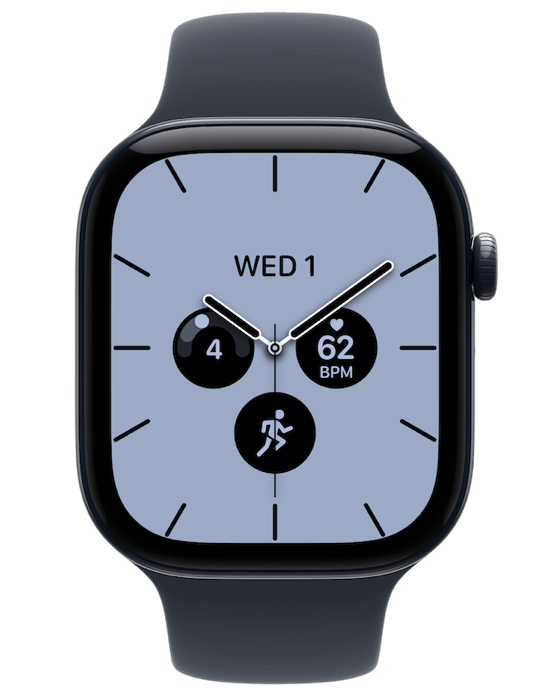 Apple Watch Series 12 GPS + Cellular 42mm, Keram. noční mod./námořn. mod. sport M/L