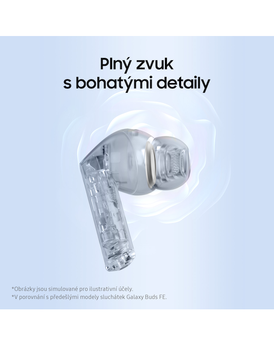 Sluchátka Samsung Galaxy Buds3 FE, šedá