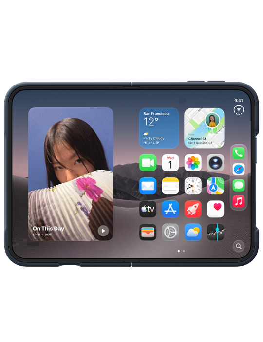 Apple Kryt na iPhone Duo, modrá