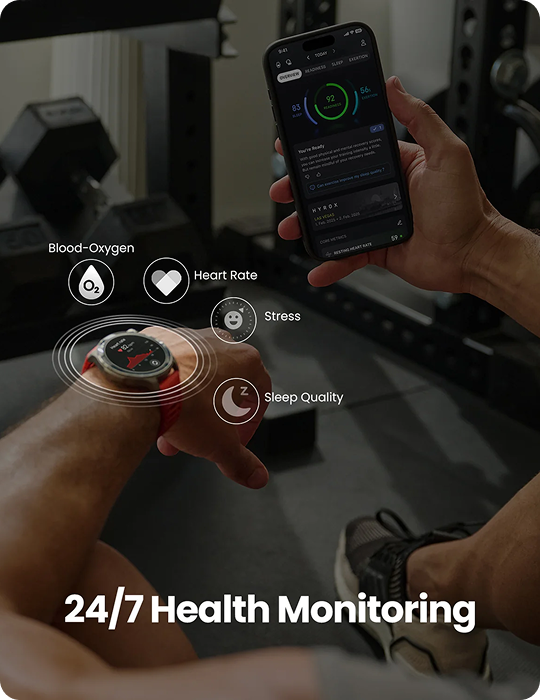 Hodinky Amazfit Balance 2, černá