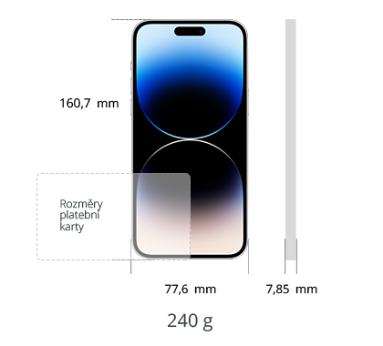 iPhone 14 Pro Max 1TB 5G, zlatá