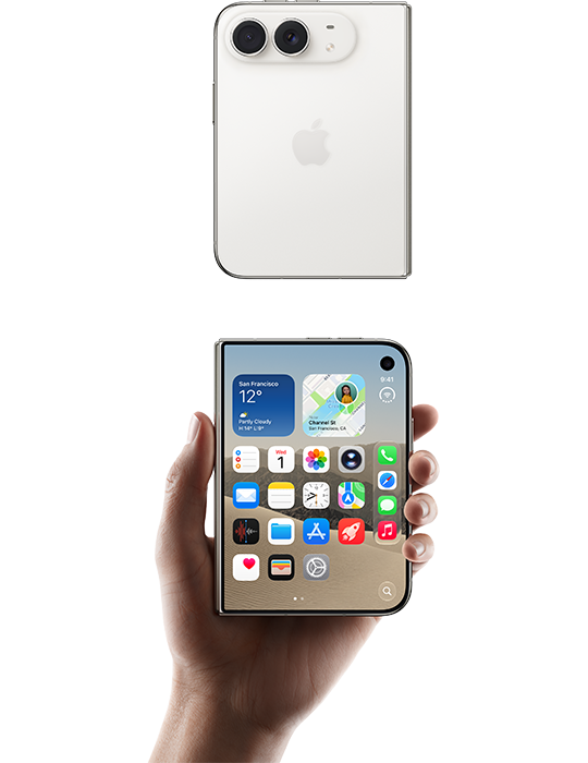 iPhone Duo 5G 1TB, nebesky bílá