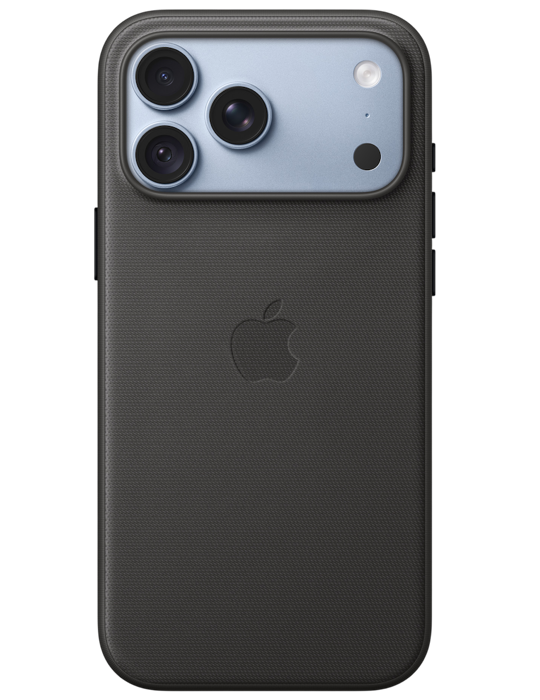 Apple Kryt z tkaniny TechWoven s MagSafe na iPhone 18 Pro Max, černá