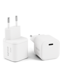 Dynamický síťový adaptér Micro AVS GaN 70W, bílá