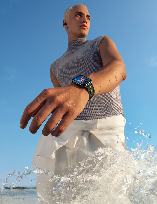 Hodinky Motorola Moto Watch Fit, zelená
