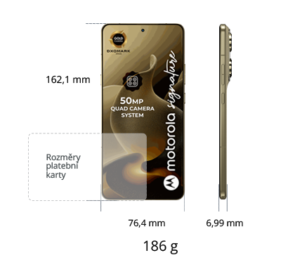 Motorola Signature 5G 512GB, zelená