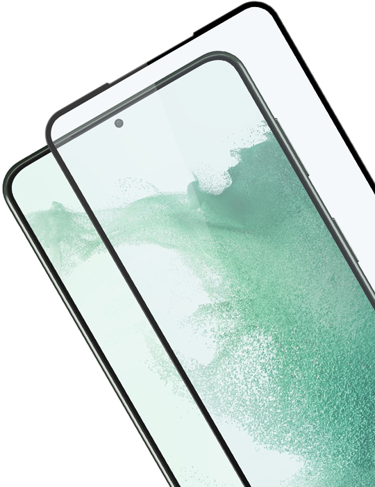 Sklo Esperia Samsung Galaxy S25 5G, černý okraj