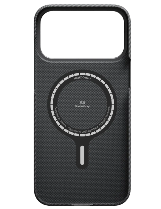 Kryt iPhone 17 Pro US Black Grey, černá