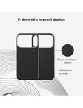 Kryt Epico UNUM SlimAramid Mag+ iPhone 17 Pro/18 Pro, černá