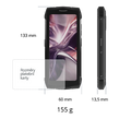 Doogee Smini 256GB, černá
