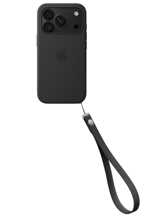 Apple Šňůrka na zápěstí, černá