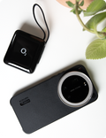 O2 powerbanka 10 000 mAh 35W s vestavěným kabelem, černá