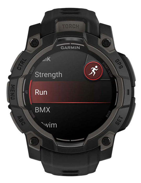 Hodinky Garmin Instinct 3 AMOLED 45mm, černá