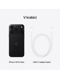 iPhone 18 Pro Max 5G 512GB, černá