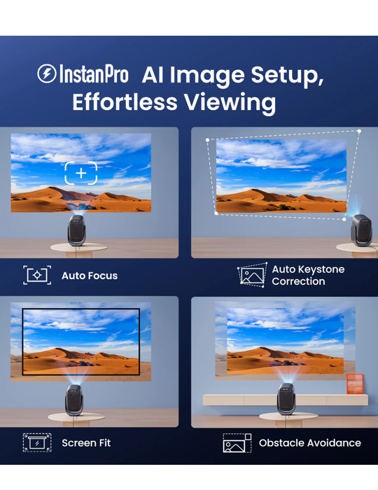 Projektor Dangbei N2 Mini 1080p, černá