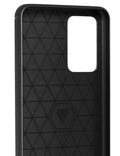 Kryt CARBON Samsung Galaxy A55 5G, černá