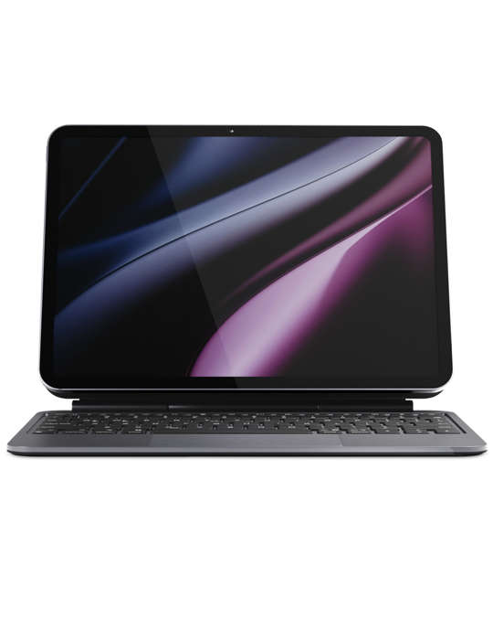 Epico tenká hliníková klávesnice EK40 iPad Pro 12,9" (3.-6. gen)/Air 13" M2-M3, černá