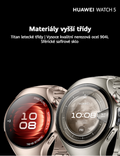 Hodinky Huawei Watch 5 42mm LTE, stříbrná