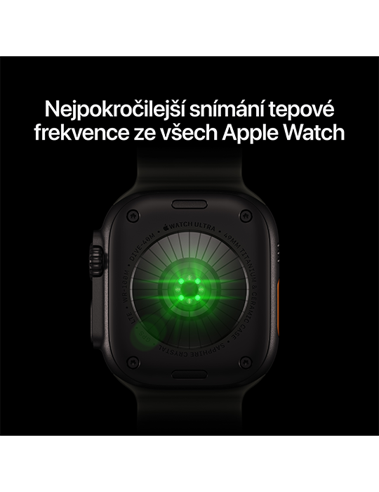 Apple Watch Ultra 4 GPS + Cellular 49mm, Titan černý/burg. červ. alpský S