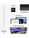 iPad Air 11 1TB WiFi+Cellular (2024), šedá