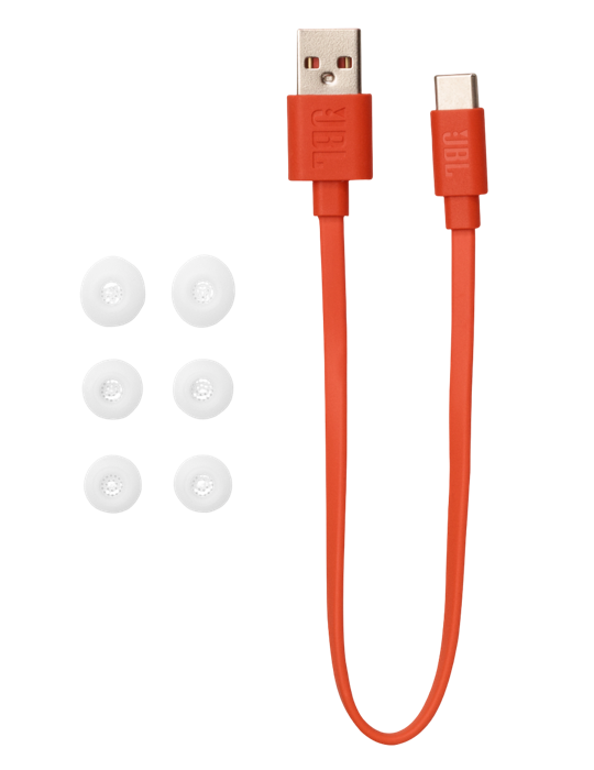 Sluchátka JBL Wave Beam 2, bílá