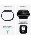 Apple Watch Series 10 GPS + Cellular 42mm zlaté titanové pouzdro se zlatým Milánským tahem, zlatá - Milánský tah