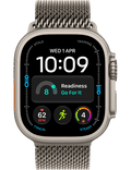 Apple Watch Ultra 4 GPS + Cellular 49mm, Titan přírodní/přírodní tit. milánský L