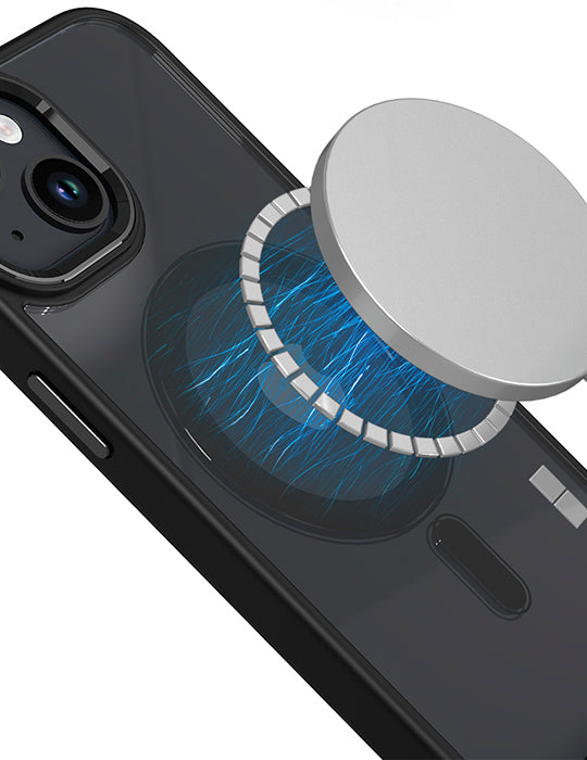 Kryt Iron Eye Magnet Apple iPhone 15, černá