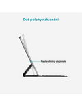 Epico UltraBoard plochá klávesnice s pouzdrem EK20 iPad Pro 11" (1.-4. gen)/Air 10,9" (A14-M1)/Air 11" (M2-M4) - CZ - šedá (O2), šedá