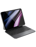 Tenká hliníková klávesnice s pouzdrem EK40 pro Apple iPad 10,9" (2022)/11", černá