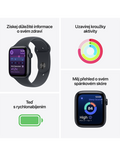 Apple Watch SE 3 GPS 44mm, Hliník temně ink./námořn. mod. sport M/L