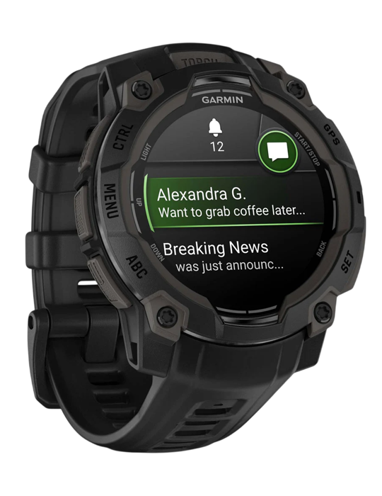 Hodinky Garmin Instinct 3 AMOLED 45mm, černá