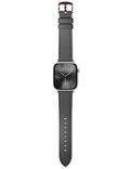 Řemínek Apple Watch Leather 42/44/45/46/49 mm, černá