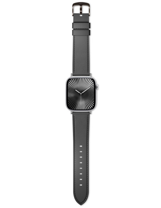 Řemínek Apple Watch Leather 42/44/45/46/49 mm, černá