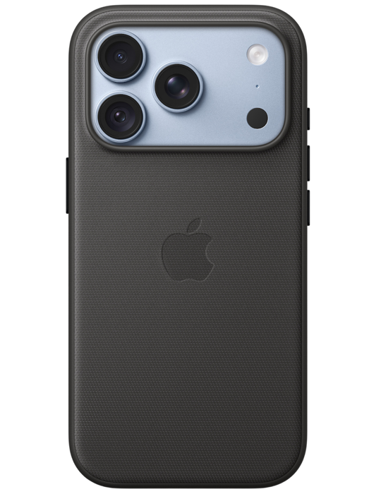Apple Kryt z tkaniny TechWoven s MagSafe na iPhone 18 Pro, černá