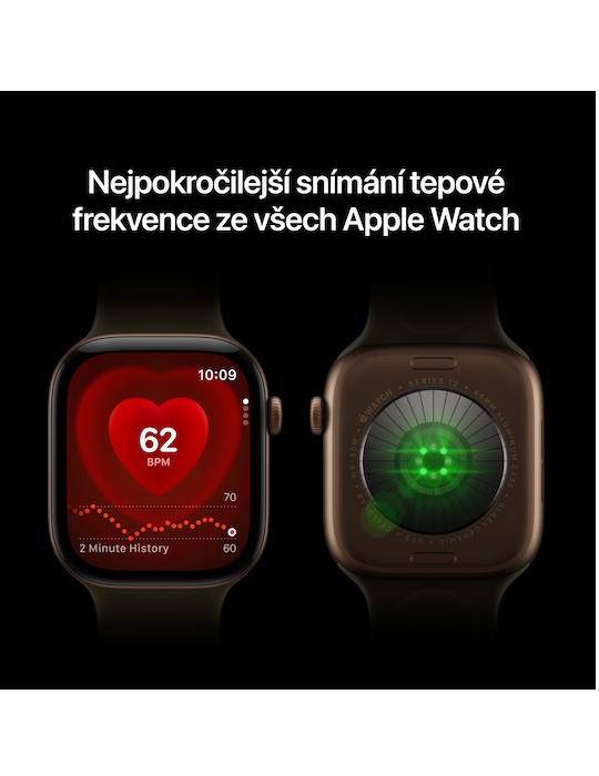 Apple Watch Series 12 GPS + Cellular 42mm, Keram. noční mod./námořn. mod. sport S/M