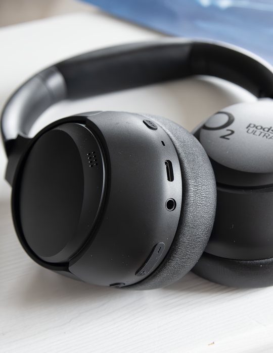 Sluchátka přes hlavu O2 Pods Ultra, černá