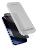 Sklo Epico Privacy 3D DF iPhone 14 Pro/15/16, Ultra-široké krytí s jednokrokovým aplikátorem proti prachu, čirá