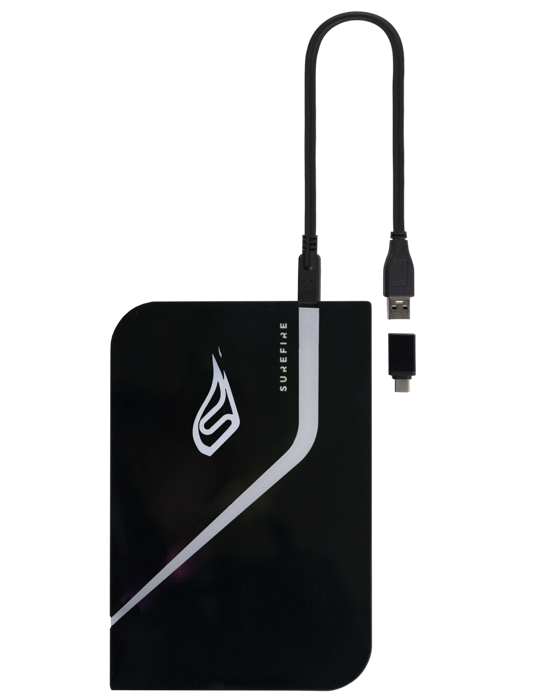 VERBATIM SUREFIRE Gaming SSD USB 3.2 Gen 1, 2TB, černá