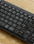 Klávesnice Logitech K250 Bluetooth, černá