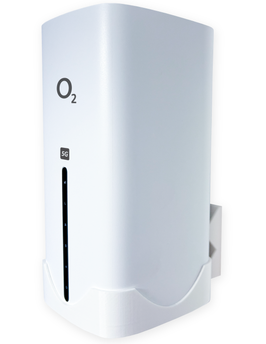 Držák pro O2 5G BOX (TP-LINK) na stěnu, bílý, bílá