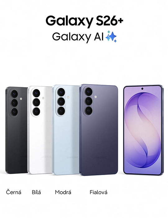 Samsung Galaxy S26+ 5G 256GB, fialová