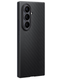 Kryt Carbon s magnetickým úchytem pro Samsung Galaxy Z Fold 8 Ultra, černá