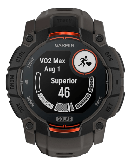 Hodinky Garmin Instinct 3 Solar 50mm, černá