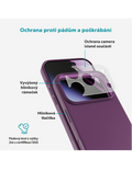 Kryt Epico Silicone Pro Mag+ iPhone 17 Pro Max/18 Pro Max, fialová
