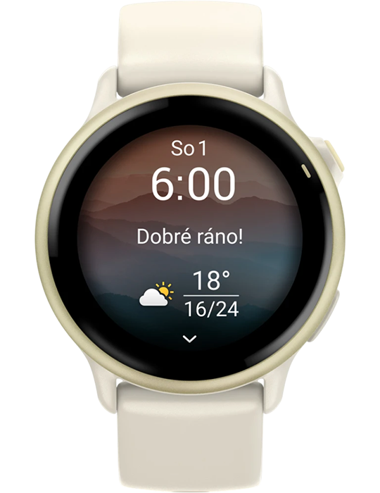 Hodinky Garmin vívoactive 6, béžová
