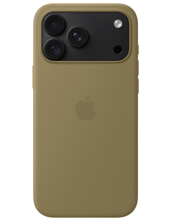 Apple Silikonový kryt s MagSafe na iPhone 18 Pro Max, olivová